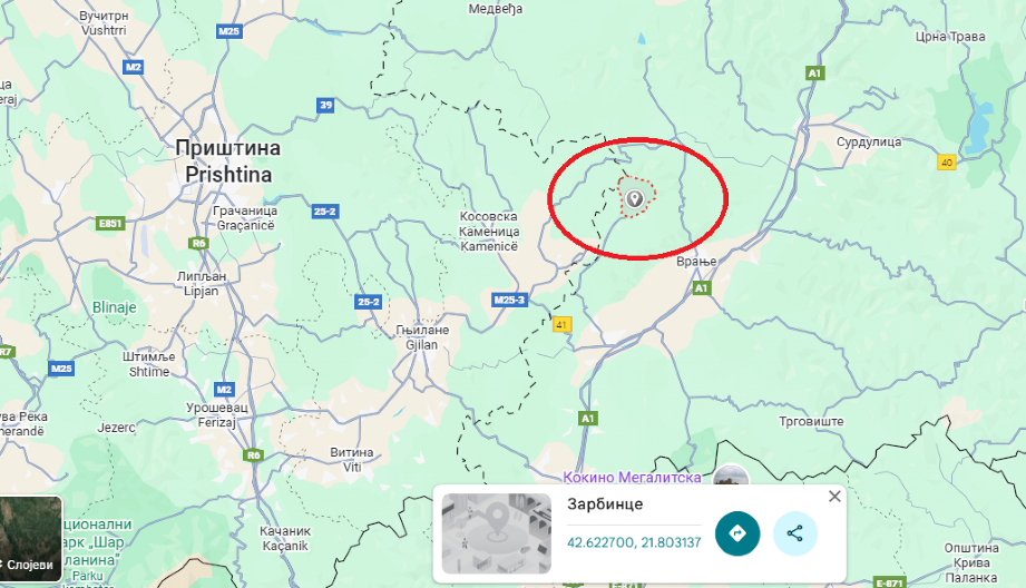 OBJAVLJENA TAČNA LOKACIJA NAPADA NA SRPSKU VOJSKU! Evo gde su Albanci pucali