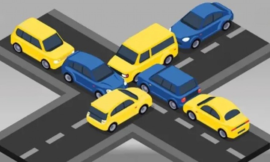 RASKRSNICA ZBOG KOJE JE INTERNET U TRANSU Koji automobil pomeriti da bi se rešila saobraćajna gužva - MOŽETE LI VI DA REŠITE ZAGONETKU?