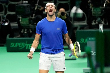 POBEĐUJU I BEZ SINERA Italija u polufinalu Dejvis kupa