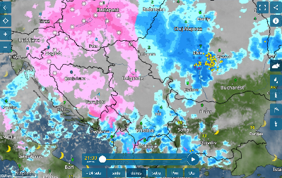EVO KAD TAČNO POČINJE SNEG U BEOGRADU Radarski snimci sve pokazuju (VIDEO)