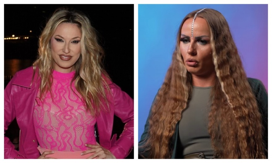 RADA MANOJLOVIĆ I ATINA FERARI POD ŠATOROM Zapevale u tandemu, sve oči uprte u njih! (VIDEO)