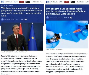 N1 U PUNOM SJAJU! Pljuvali Vučića zbog vakcine protiv raka, a sada je hvale kada su videli da je stvarna!