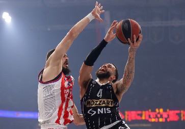 ZVEZDA NA VRHU, PARTIZAN U TEŠKOJ SITUACIJI Ovako izgleda tabela Evrolige nakon 13 kola