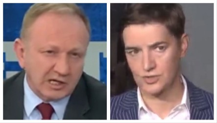 VUČIĆ SE BORI ZA SRBIJU, A ĐILAS SE UVEK ISKLJUČIVO BORIO ZA SEBE Brnabić ga zakucala u budalaštinama koje piskara po Tviteru