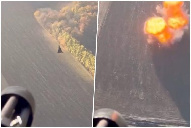 RUMUNI UNIŠTILI UKRAJINSKI DRON! Svetom se šire jezivi snimci razaranja! (VIDEO)