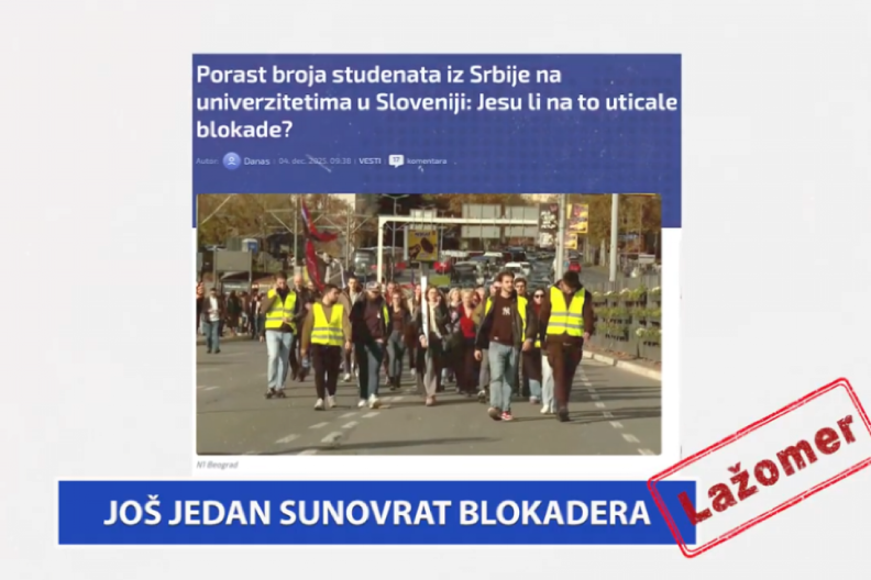 LAŽOMER: Još jedan sunovrat blokadera! (VIDEO)