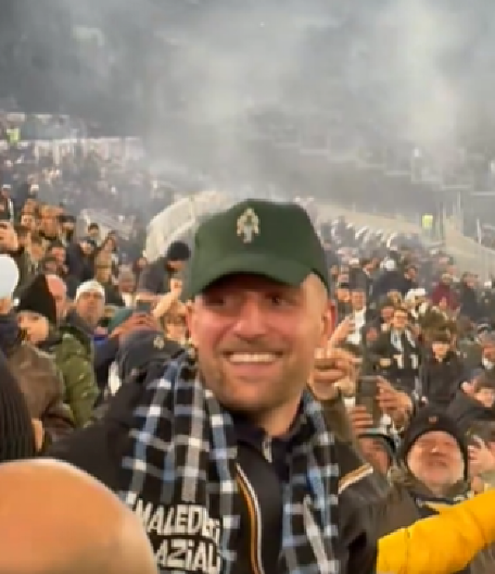 LUDNICA U RIMU ZBOG SRBINA Sergej seo među navijače, oni ga naterali da ustane (VIDEO)