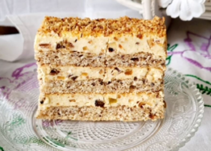 RUSKA TORTA SA RUMOM OSTAVLJA BEZ DAHA Savršena kombinacija oraha, čokolade, ruma i suvog voća