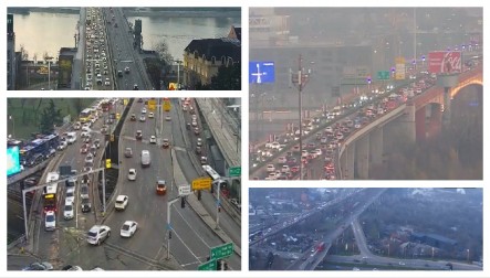 OPŠTI KOLAPS U BEOGRADU Ovaj deo je skroz paralisan, IGLA NEMA GDE DA PADNE (FOTO)