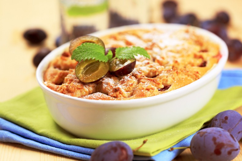 MUSAKA SA SUVIM ŠLJIVAMA I ŽITOM ZA DANE STROGOG POSTA Polovina se pojede dok je još u plehu