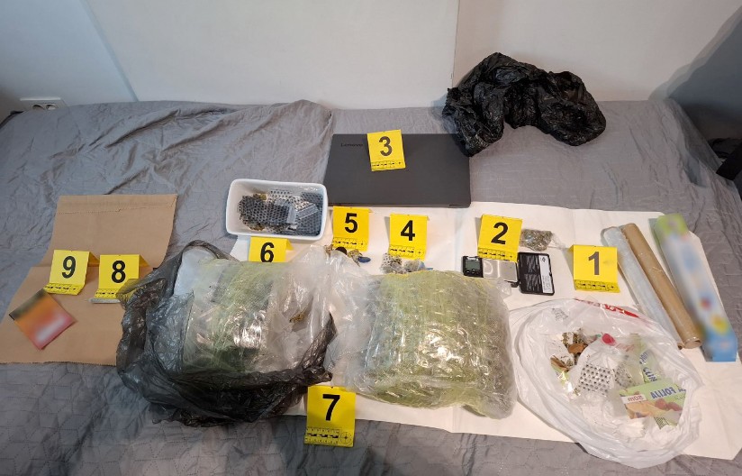 HAPŠENJE NA PALILULI Policija u šteku pronašla preko tri kilograma narkotika