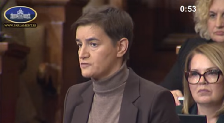MOĆNA PORUKA ANE BRNABIĆ Idemo ka EU, ali štiteći, braneći i boreći se za naše nacionalne interese