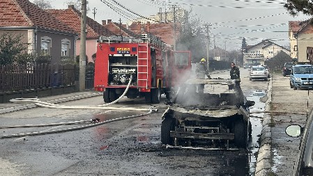 EKSPLOZIJA U ČAČKU Tokom vožnje  samo je grunulo