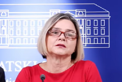 SVI KOJI PRIZIVAJU NDH UDARAJU NA USTAVNE TEMELJE DRŽAVE Benčić osudila transparent "za dom spremni