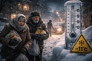 BATUT DIGAO UZBUNU! Temperature padaju i do -10: Ovi delovi Srbije u zoni OPASNOG minusa