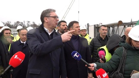 MOST I METRO ZA DVE GODINE! Vučić obilazi radove na Novom savskom mostu