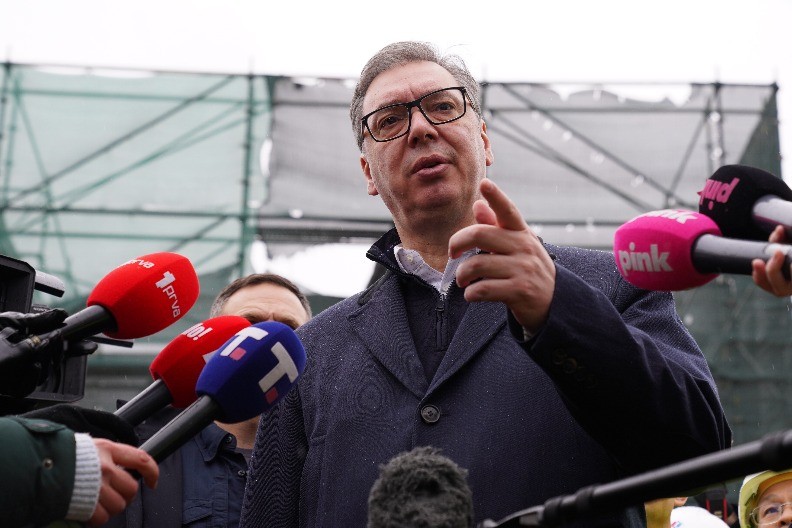 IZA NAS JE PRVI STUB Vučić: Most mora da bude gotov do marta 2027. godine