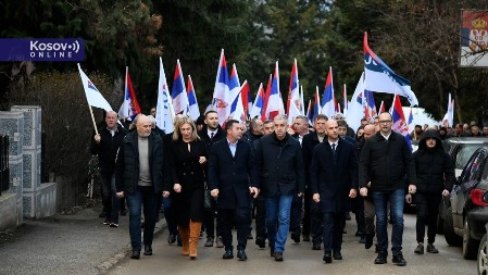 SKUP SRPSKE LISTE "Nemamo pravo da se delimo, u nedelju jedinstveno do istorijske pobede"