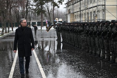 VUČIĆ OBIŠAO PROSTORIJE "KOBRI" To je naša najelitnija i izrazito patriotska jedinica