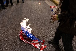 PROTEST ISPRED KONZULATA SAD Jenkiji, idite kući!