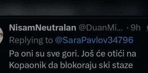 "JOŠ DA BLOKIRAJU SKI STAZE NA KOPAONIKU" Građani brutalno ismejali blokadere: Ovi su sve gori!
