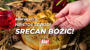 MIR BOŽIJI, HRISTOS SE RODI! Svim pravoslavnim vernicima Alo! želi srećan Božić