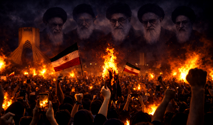 IRAN GORI U OBOJENOJ REVOLUCIJI! Teheran u plamenu! Zemlja na ivici haosa (VIDEO)