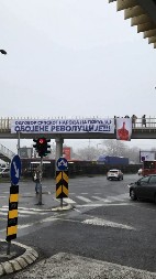 SVE JASNO! Transparenti sa odgovorom srpskog naroda na pokušaj obojene revolucije osvanuli u Srbiji (FOTO)