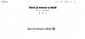 "DECI JE MESTO U ŠKOLI" Sve više poznatih ličnosti i pojedinaca pozivaju na prestanak zloupotrebe dece radi politike