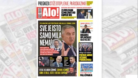 SVE JE ISTO SAMO MILA NEMA! Povratak antisrpskog mraka u Crnoj Gori 