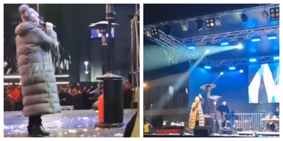 STRAVIČNO BLOKADERSKO NASILJE U ČAČKU! Gađali ledenicama Anu Bekutu u glavu! (VIDEO)