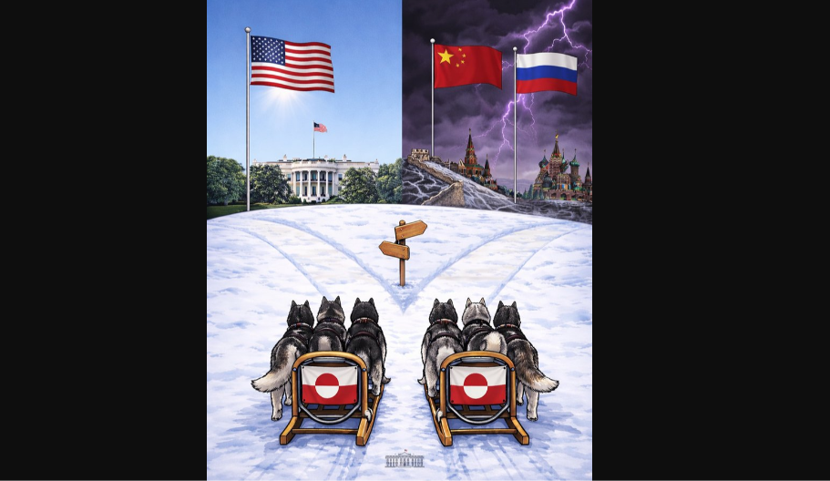 "KOJIM PUTEM, GRENLANĐANINE?" Kontroverzna objava Bele kuće (FOTO)