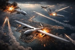 NAPADNUT KRIM! Nebo iznad poluostrva puno eksplozija