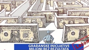 LAŽOMER: Građanske inicijative - milioni bez rezultata