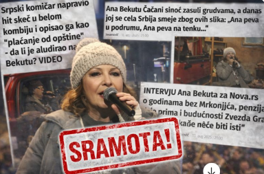 KAD SU SKUPLJALI KLIKOVE NA NJENOJ BOLNOJ ISPOVESTI, BILA IM JE DOBRA Blokaderski mediji sad  ismevaju i ponižavaju Bekutu