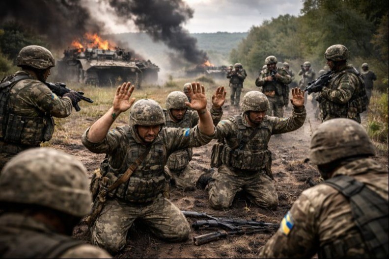 KAPITULACIJA KOD HULJAJPOLJA: Sve zabeleženo kamerom (VIDEO)