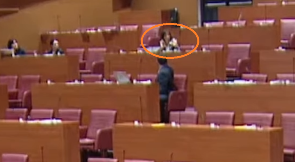 POLITIČARKU UDARILA STRUJA TOKOM SEDNICE Glasno je vrisnula, kamera sve zabeležila