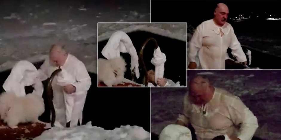 LUKAŠENKO ZARONIO! Ispoštovao tradiciju na -15C