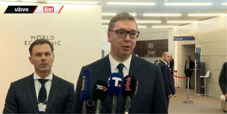 VUČIĆ SE OBRAĆA IZ DAVOSA: Moramo da vidimo kako dalje i sa Evropom i sa Amerikom, MNOGO JE PROBLEMA