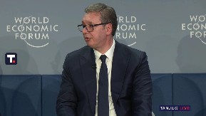 GOVOR PREDSEDNIKA VUČIĆA NA PANELU U DAVOSU "Svedoci smo ogromnih promena - velike ribe jedu male, moramo da se ujedinimo kako bismo preživeli"