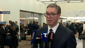 VUČIĆ IZ DAVOSA O CARINAMA: Veliki se prepucavaju, mi mali stradamo