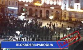 LAŽOMER: Blokaderi=parodija (VIDEO) 