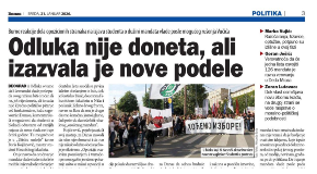 ŠOLAKOV LIST DANAS NE MOŽE DA SAKRIJE ISTINU: Blokaderi, plenumaši i opozicija se poklali oko fotelja!