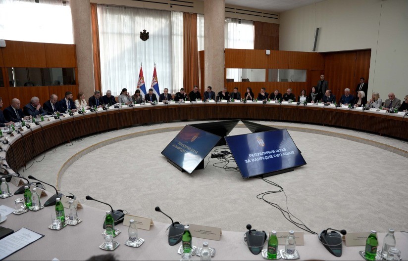 "MOGUĆ NAJVIŠI STEPEN UPOZORENJA!" Održana sednica Štaba za vanredne situacije