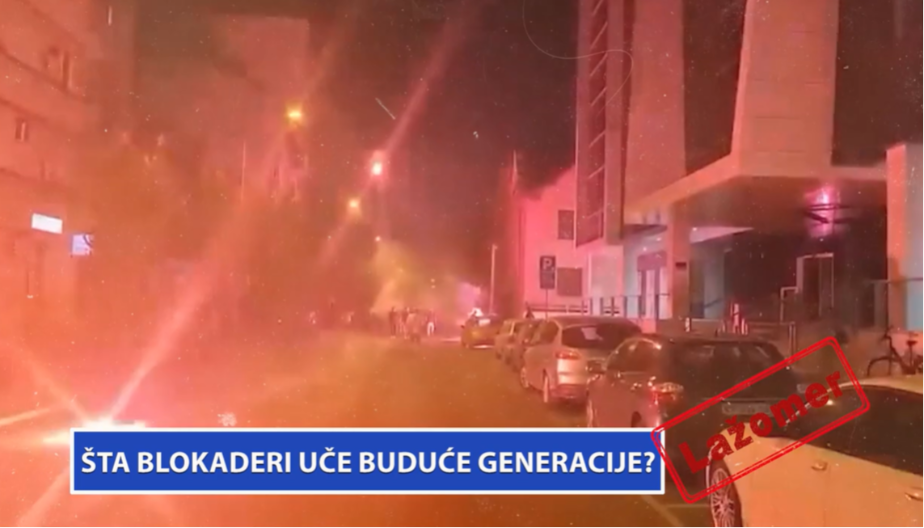 LAŽOMER: Šta blokaderi uče buduće generacije?