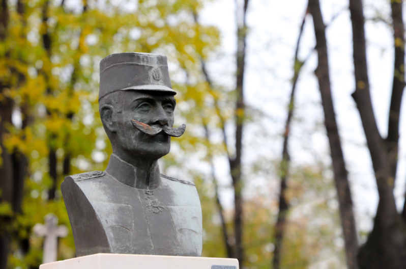 Na Novom groblju obeležene godišnjice smrti vojvode Petra Bojovića, vojvode Živojina Mišića i armijskog generala Pavla Jurišića Šturma