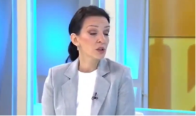 LETI PERJE NA BLOKADERKOJ TELEVIZIJI! Marinika kipti, ušla u sukob sa voditeljkom: "Kome da se sklonimo? Lomparu i Bakiću?" (VIDEO)