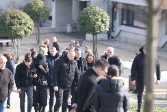 Sahranjen brat Nemanje Vidića