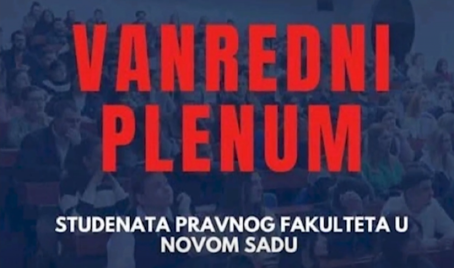 MRAČNA STRANA PLENUMA: Ozbiljnost situacije u kojoj se nalaze studenti i profesori (VIDEO)