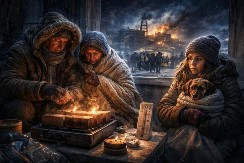 NAROD U KIJEVU SE SMRZAVA Oko 1.200 zgrada bez grejanja